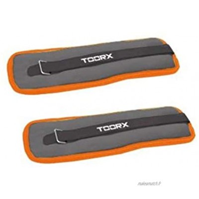 Toorx Poids pour cheville et poignet Orange 2 x 1 kg