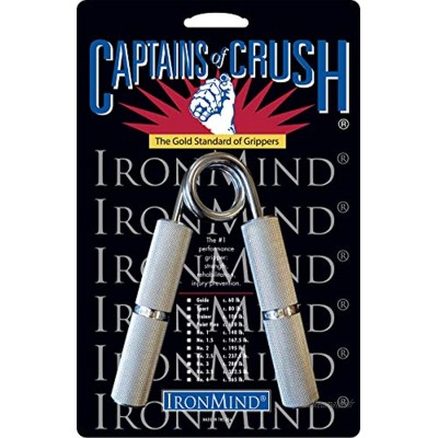 USA IronMind Captains of Crush Grippers CoC No.1 140lb 63kg l'étalon-or de pinces