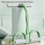 4 Tubes Exerciseur Multifonction Sit-up Bodybuilding Expander Pédale de Traction pour Yoga Musculation Fitness Pull-ups Craquements etc