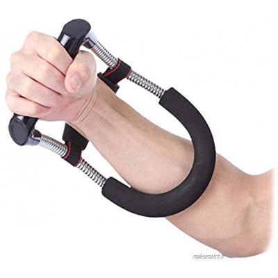 HOT BARGAINS Appareil de renforcement des poignets et des bras pour renforcer le poignet et l'avant-bras avec poignée en mousse confortable haute densité.