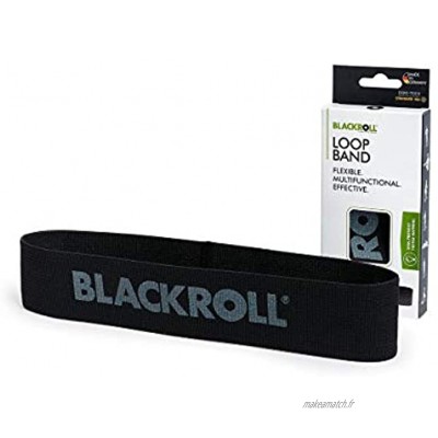 Blackroll Loop Band Fitnessband Zwart Extra Strong