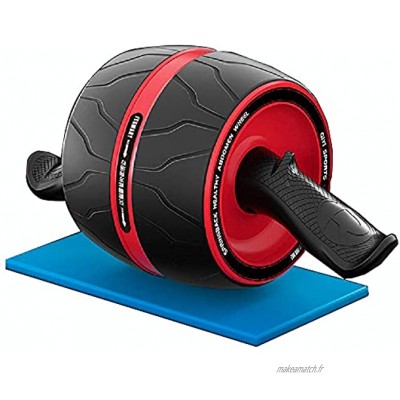 Appareil de fitness pour abdominaux Rouleau d'exercice avec ressort de résistance au dos Roue d'exercice pour les muscles Équipement d'entraînement parfait