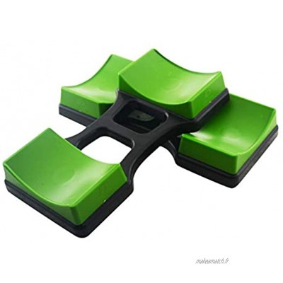 1 paire de supports pour haltères Support de protection au sol Pour la salle de sport le fitness et l'entraînement