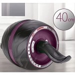 Roue abdominale à rebond automatique à roue unique pour entraînement des abdominaux couleur : violet