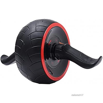 Rouleau d'exercice abdominal durable pour exercices abdominaux couleur : noir