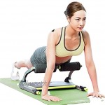 Vobajf Bandes de musculation abdominaux et du corps entier Pour exercices abdominaux et exercices abdominaux Couleur : vert Taille unique