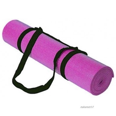 Kabalo Tapis de Yoga 183cm x 61cm Violet avec bandoulière Accueil du matériel de Gymnastique!