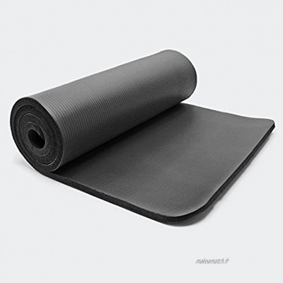Tapis de Yoga 190x100x1.5cm Physio Fitness aérobic Gym Pilates Matelas antidérapante Extra épais