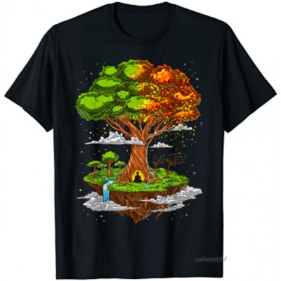 bouddha arbre de vie zen yoga méditation spirituel fantaisie T-Shirt