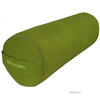 Chin Mudra Bolster de Yoga 100% Coton Bio 65 cm x 23 cm