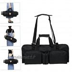 Sac de yoga sac multifonctionnel de capacité sac de support d' exercice avec poches 50x57cm équipement extérieur sac extérieure