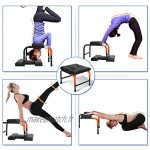 Okuyonic Chaise de Yoga multifonctionnelle Support de Tabouret de Yoga Facile à Utiliser Chaise de Yoga Banc de Poirier de Yoga Tabouret de Poing de Yoga respectueux de l'environnement pour la