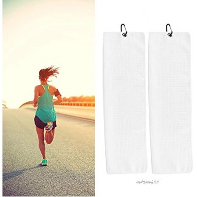 Ufolet Serviette de Yoga Serviette légère Super absorbante pour essuyer la Transpiration pour Hommes Fitness Sports Femmes
