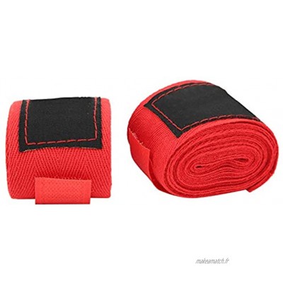 Mou Tendre Boxe Main Enveloppement Poignet Soutien Coton Matériel Protéger Ton Mains Et Poignets Coton pour Boxe Kickboxing Muay thaïlandais