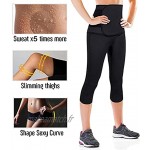 STOFIA Pantalon Amincissant Effet Sauna avec Ceinture De Sudation Femme pour Maigrir Rapidement Efficacement Leggings Anti Cellulite