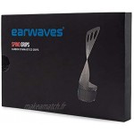 Earwaves ® Carbon Spino Grips 2 & 3 Trous Maniques pour Homme et Femme. Gants Hand Grips pour la Gymnastique Pull-ups Muscles ups la Barre Les Anneaux etc.