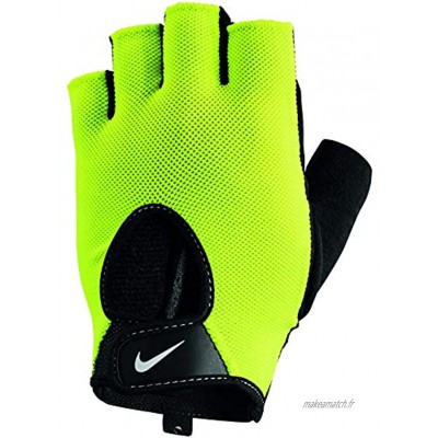 Nike Fundamental NLGB2714 Gants d'entraînement pour Homme Vert Taille L