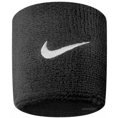 Nike wristbands Taille unique Noir