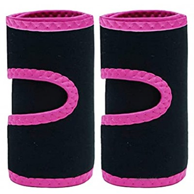 YZRDY Néoprène Sauna Taille Trainer Corset Trois-en- Un Sports Abdomen Ceinture Tondeuse Formant L' entraînement Fitness Color : Pink Arm Belt Size : L-XL