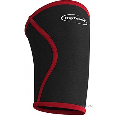 Knee Support Sleeve 1 Compression for Weightlifting Powerlifting Xfit Squats Pain Relief & Running By Rip Toned