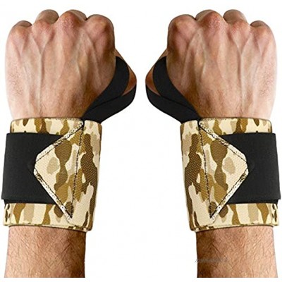 MoKo Protège-Poignets [Lot de 2] Bandages de Poignet Sport Bracelet Bande de Support Poignet Protege Poignet Musculation pour Fitness Bodybuilding Haltérophilie Musculation Gymnastique