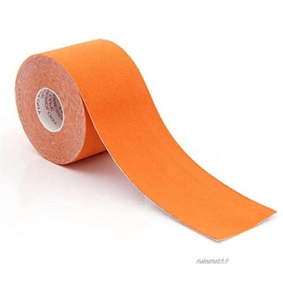 yingwangtong Tape de Sport 10cm Muscle Colle sur Les Muscles la Poitrine Collant du Coton Pur Respirant 16 Pieds,A