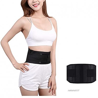 ZYJL Adjustable Dual Pull Lumbar Lower Back Belt Support Brace Ergonomic Magnetic Back Brace Perfectly Fits to Relieve Waist Pressure