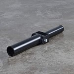 Barbell T-Bar Row Plate Post Landmine Supports de Plaque de Poids pour Les Exercices du Dos Facile à Installer Ajustement des Barres Olympiques de 250 Mm Noir
