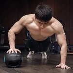 Médecine Ball Agyh Binatural Caoutchouc Élastique Home Home Gym Cardio Training Formation Fitness Ball 6kg 13 2LB