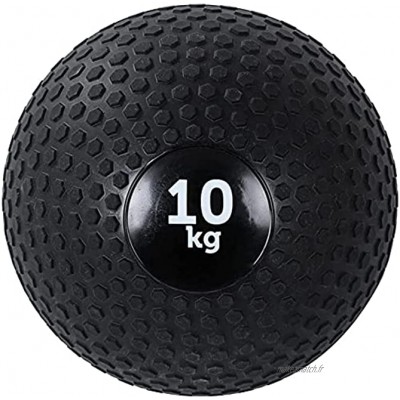 Médecine Ball Agyh PVC Slam Ball Home Home Gym Core Force Ventilation Entraînement Cardio-Cardio Equipement de Fitness 2kg 3kg 4kg 5kg 6kg 7kg 8kg 9kg 10kg Taille: 10kg 22lb-10kg