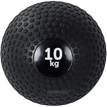 Médecine Ball Agyh Slam Ball Cross Entraînement Core Formation Jouant Entraînement Ballon Texture Texture Noir Stretch Fitness Ball Taille: 8kg 17 6lb-10kg 22lb