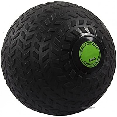 Médecine Ball Agyh Slam Ball Une Balle de Fitness de Surface texturée utilisée pour Les Exercices physiques Aérobics d'entraînement croisé Taille: 4kg 8 8LB-8kg 17,6lb