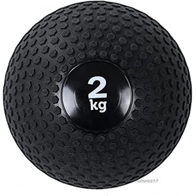 Médecine Ball Agyh Slam Balle Surface Texture Texture Down Elastic Squash Mâle et Femme Training Aérobic avec Boule de Remise en Forme Taille: 4kg 8 8LB-2kg 4.4lb