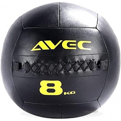 Médecine Ball Agyh Soft Squash Wall Ball Ball Adulte Fitness Training Ball Force Professionnelle Entraînement Entraînement Entraînement Ballon 8kg 17 6lbs
